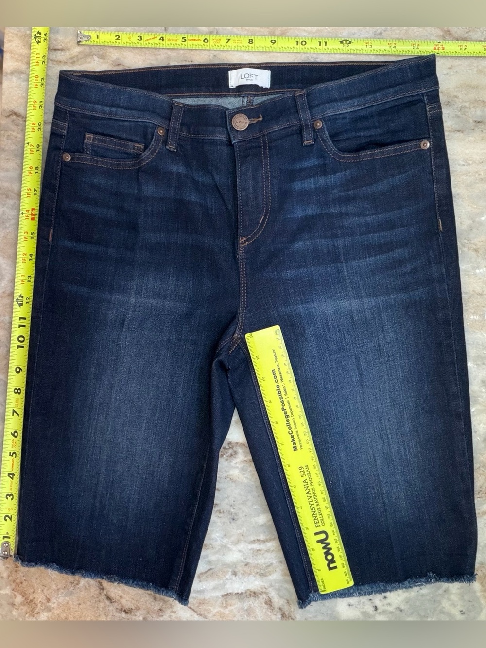 LOFT Outlet Bermuda Shorts - Picture 3 of 6